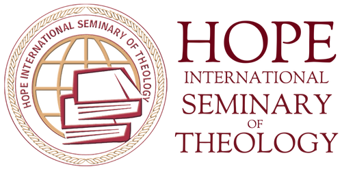 HOPE INTERNATIONAL SEMINARY OF THEOLOGY